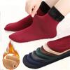 Winter Warm Thicken Thermal Socks Seamless Sock Plus Velvet Floor Sleeping Socks