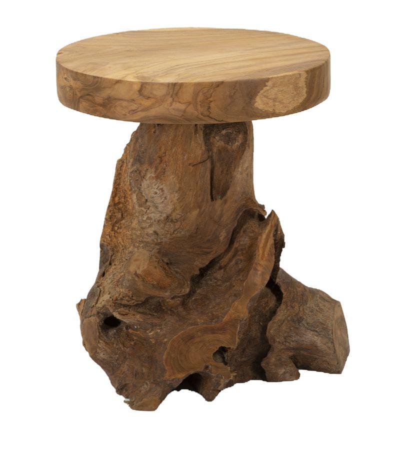Jamet Stool Teak Cm Ø 35X40
