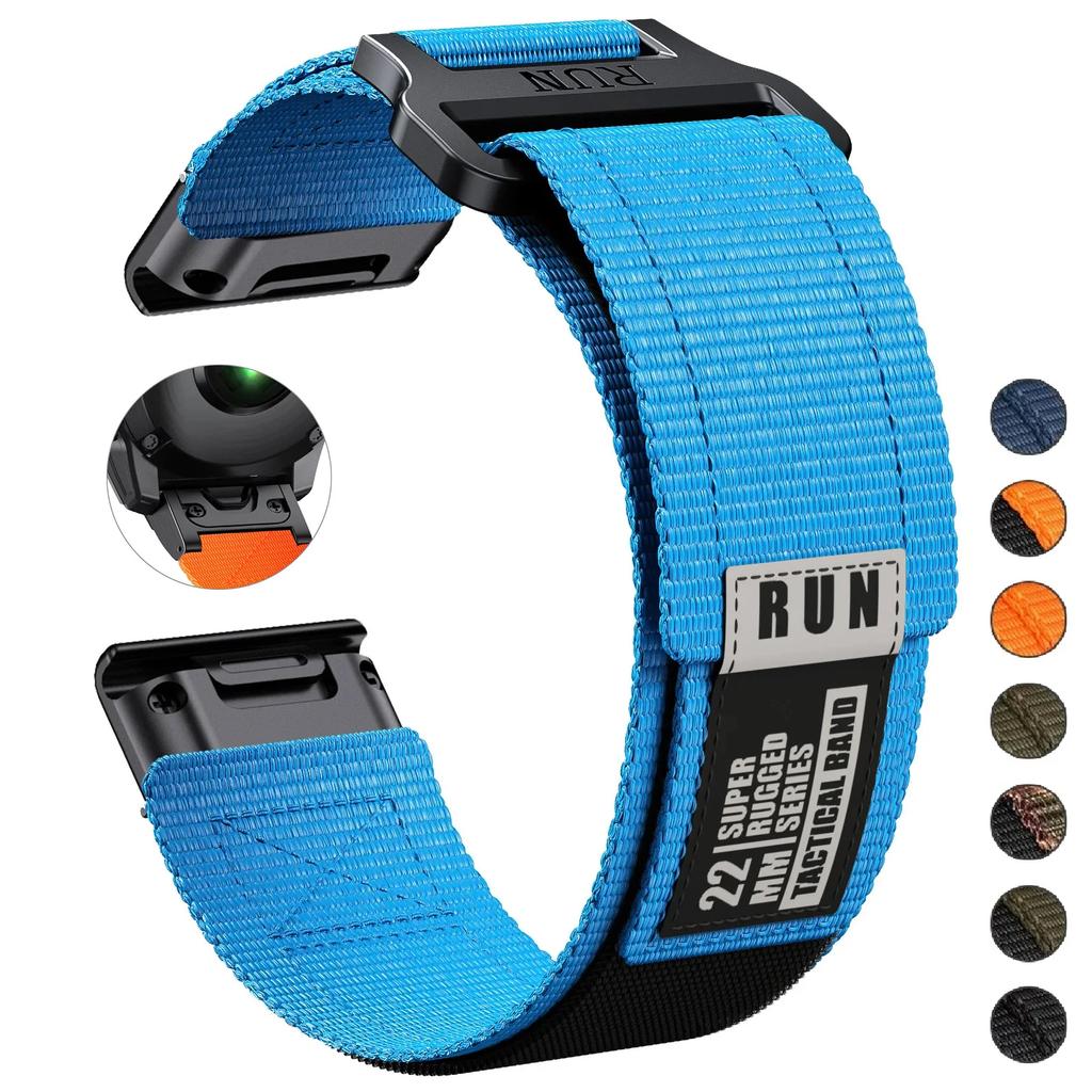 Быстросъемный ремешок QuickFit шириной 22 мм 26 мм для Garmin Fenix 8 51 мм 7 7X Pro 6 6X 5 5X Plus, инстинктивный 2, сменный браслет