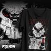 25 New Summer Hot Anime Gachiakuta Print Women Men Y2k Bigsize Short Sleeves Casual Heavy Cotton Comfort Female T-shirts Top Tee