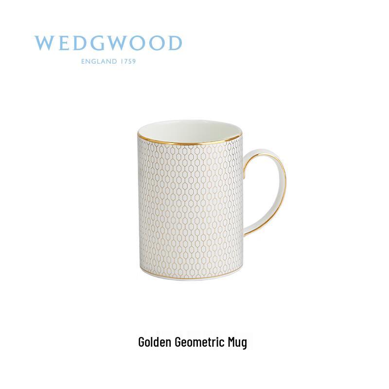Wedgwood Геометрическая кружка из костяного фарфора