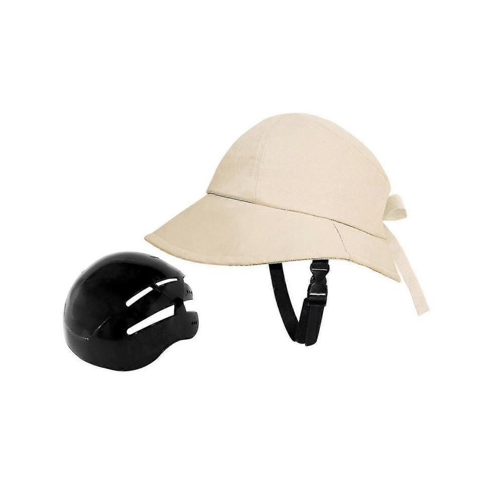 Bicycle Helmet Hat Shaped Helmet Fishing Hat Sun Hat Helmet Hat Type Helmet Cap for Women's Cycle E