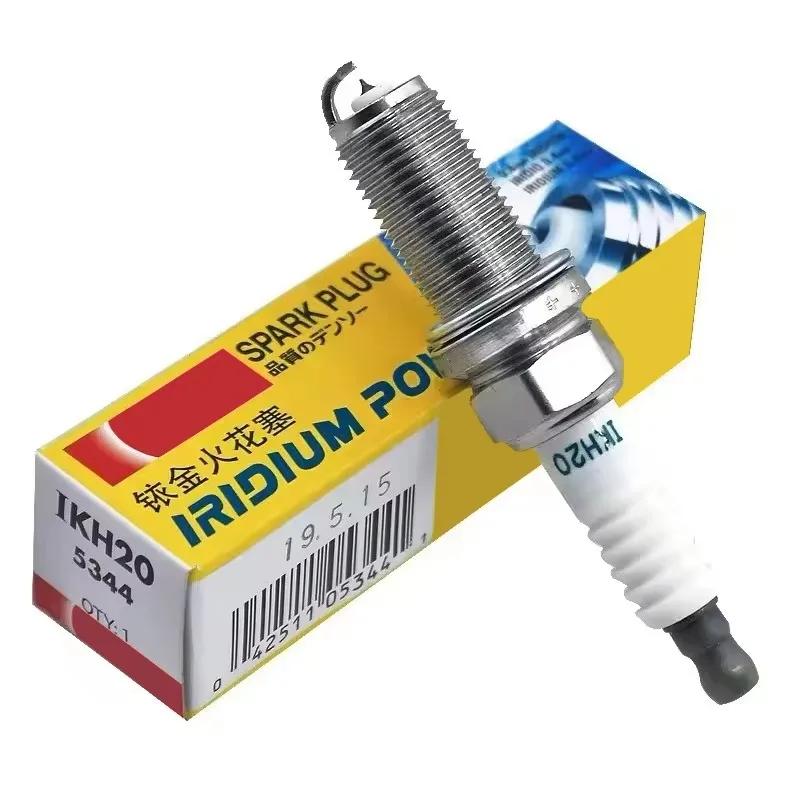 4/6 шт 5344 IKH20 иридиевые свечи зажигания комплект проводов свечей зажигания для Honda Civic Citroen Berlingo Jumpy C1 C2 C4 Peugeo Partner