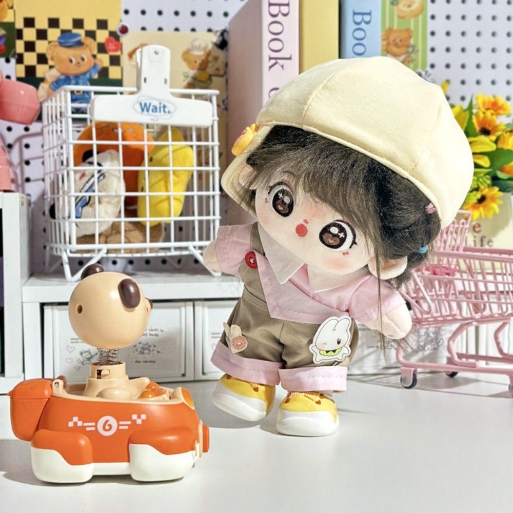 Одежда для кукол из хлопка, кепка, плюшевая кукла, одежда для кукол из хлопка, 20 см