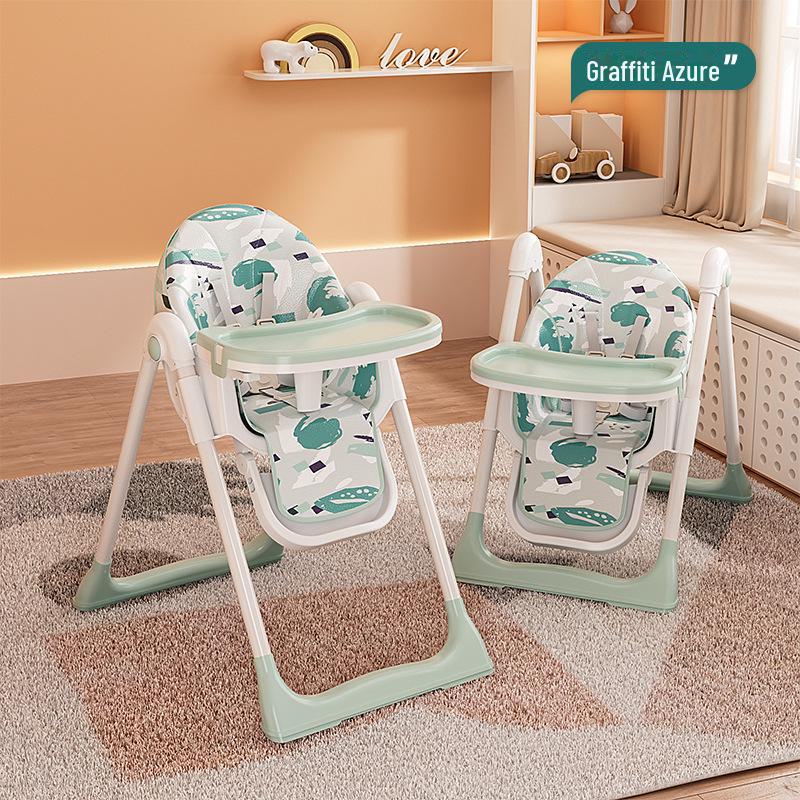 Multifunctional Foldable Baby and Children's Portable Dining Chair