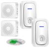 USB-Powered Smart Wireless Doorbell with 38 Adjustable Melodies and Remote Control