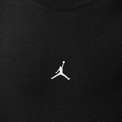 Men's Jordan As M J T-Shirts Men's Black Crew Neck Moderate