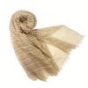 Cashmere About Wrapped In Airfuwa [I.P.P] Women's Stole, 100% (Hand Washable, Lightweight, 40g, Air) (Brown)