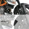 New For 990 Superduke R Motorcycle Accessories Front Extender Hugger Mudguard 990 Super Duke R 2005-2013