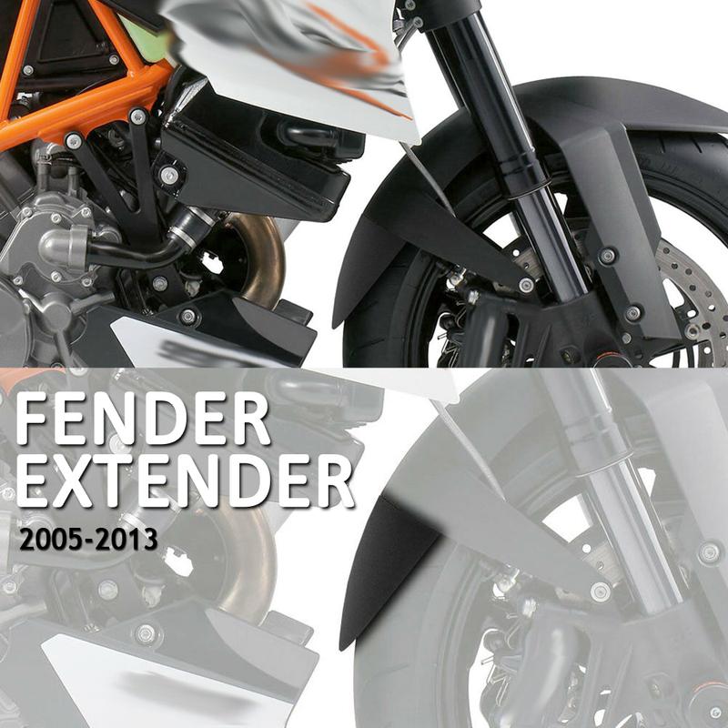 New For 990 Superduke R Motorcycle Accessories Front Extender Hugger Mudguard 990 Super Duke R 2005-2013