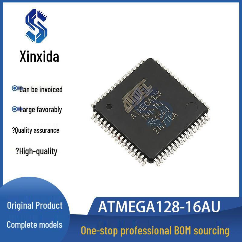 ATMEGA128-16AU TQFP64 Microcontroller IC