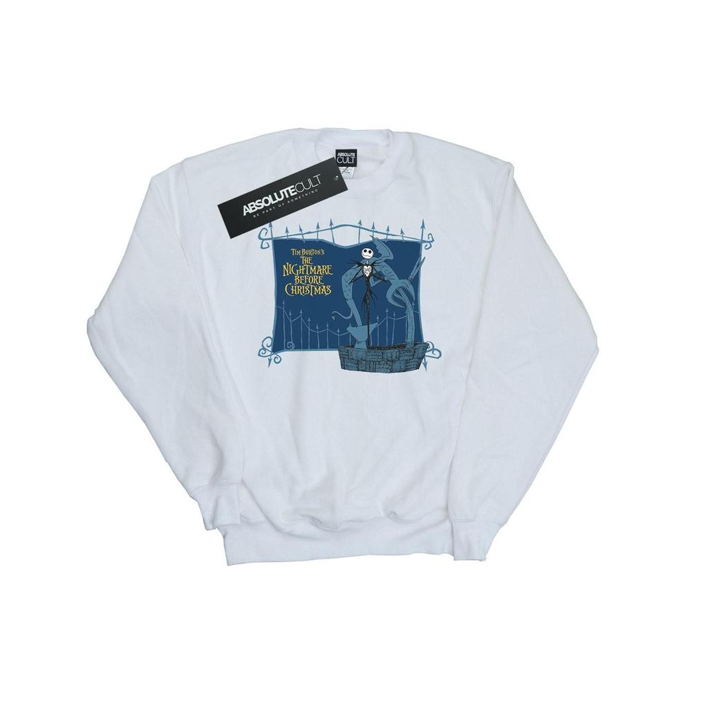 Disney Girls Nightmare Before Christmas Jack And The Well Sweatshirt