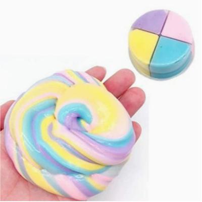 3D-печать Трехцветная Хлопковая Глина Тыкальная Глина DIY Цветная Масляная Глина для Снятия Стресса Забавная Вытяжка 60 мл Домашний Декор Украшение Поделки
