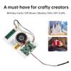 DIY модуль записи Bluetooth 3,7 В литиевая батарея модуль записи 8 М поздравительная открытка TYPE-C кнопка/свет/магнитное управление модель