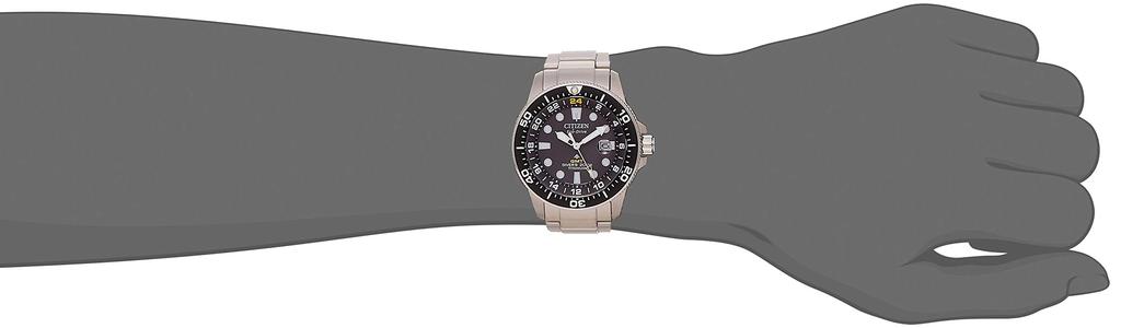 Часы Promaster Marine Series GMT Diver Silver [Citizen] Eco-Drive BJ7110-89E Мужские