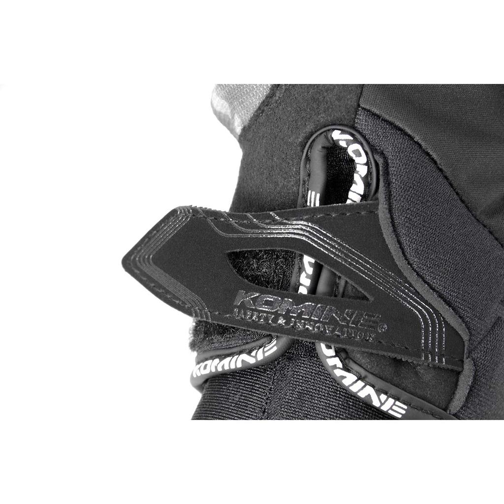 KOMINE Protective Winter Gloves for Motorcycles Black Marble L 1136 For and Spring Waterproof Cold Protection Stretch Material GK-818 Fall, Winter,