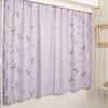 Sanrio In Kuromi 1st Grade Blackout Set of Width 100 X 230cm Shading Character [Made Japan] Curtains, 2, Length, 99.99% Rate, Washable, SS-11-208-19