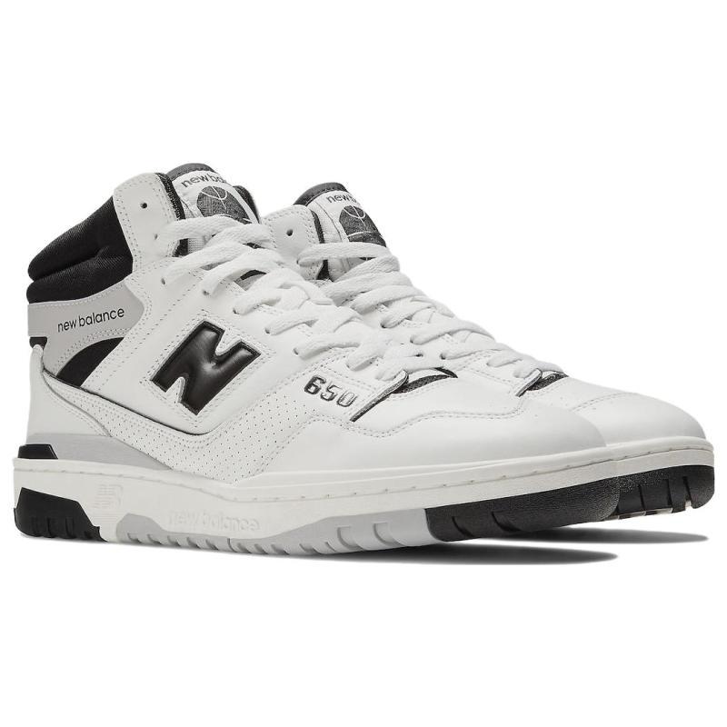 New Balance 650R Белые Черные Серые Кроссовки BB650RCE