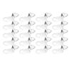 Wall Clock Metal Hooks 20pcs/set Watch Mechanism Movement Interior Parts for Clockwork Repair Insert DIY Accessories