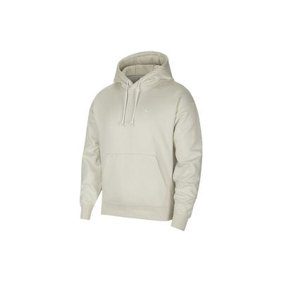 Nike Флисовая толстовка Lab Solo с логотипом Swoosh (Азия) Уличная одежда Light Bone для мужчин DA0316-072