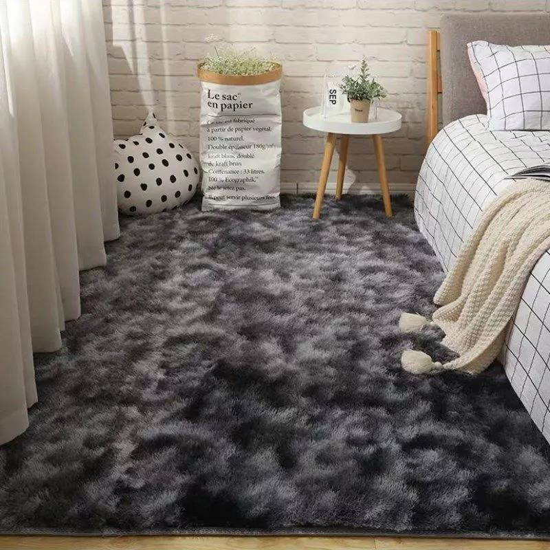 Длинные волосы, ковер с принтом тай-дай, ковер для гостиной, дивана, полный ковер для девочки, спальни, прикроватные меховые коврики для дома