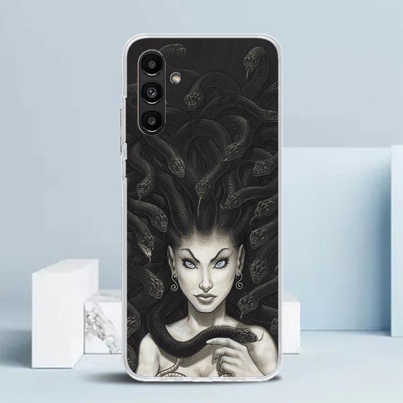 Чехол для телефона Медуза Греческая мифология Для Samsung Galaxy A17 A37 A57 A16 A15 A14 A13 A56 A55 A54 A53 A36 A35 A34 A33 A26 A25 A24 A23