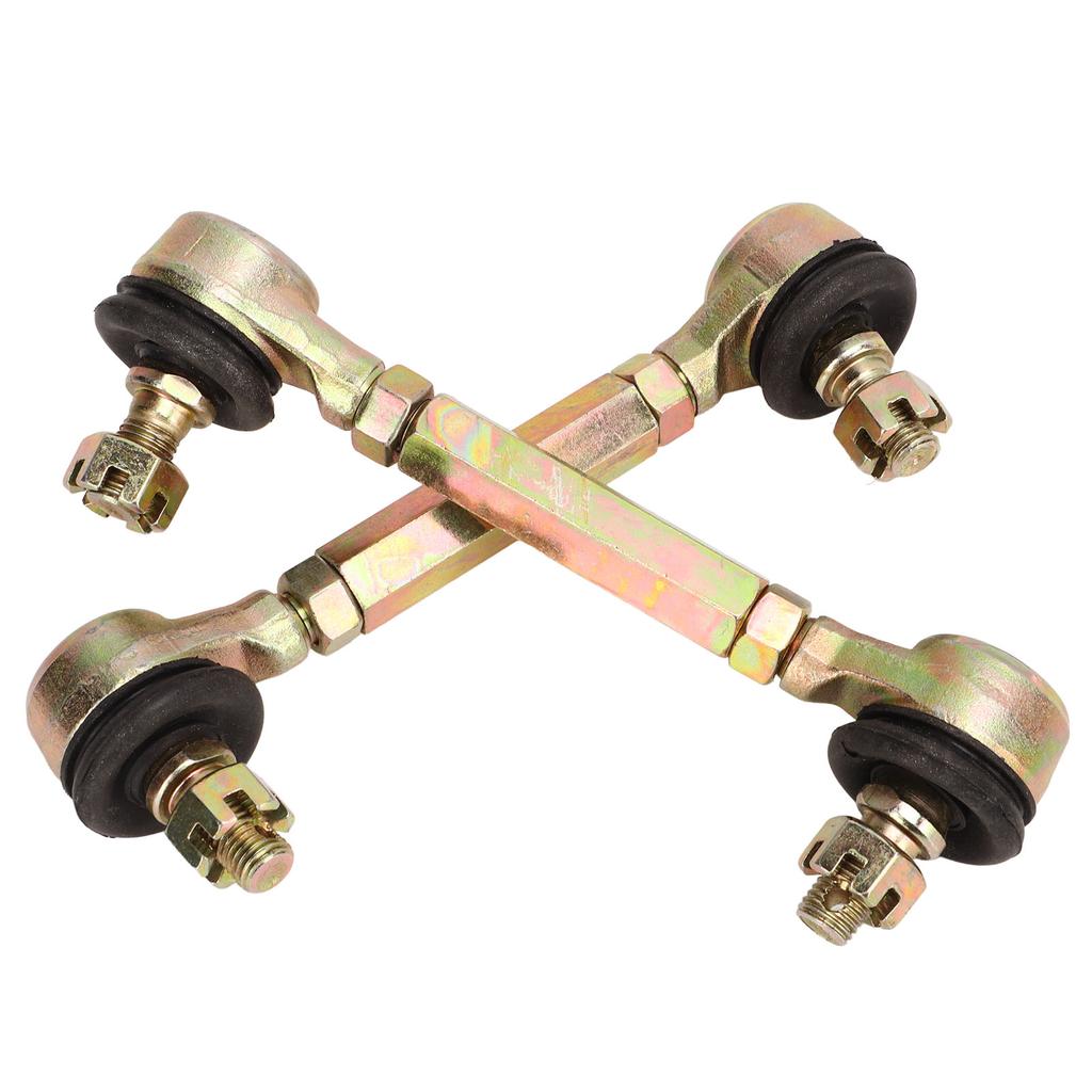 2 шт. Наконечник рулевой тяги 10 мм резьба стальной сплав комплект наконечников стабилизатора поперечной устойчивости для 50cc 70cc 90cc 110cc 125cc