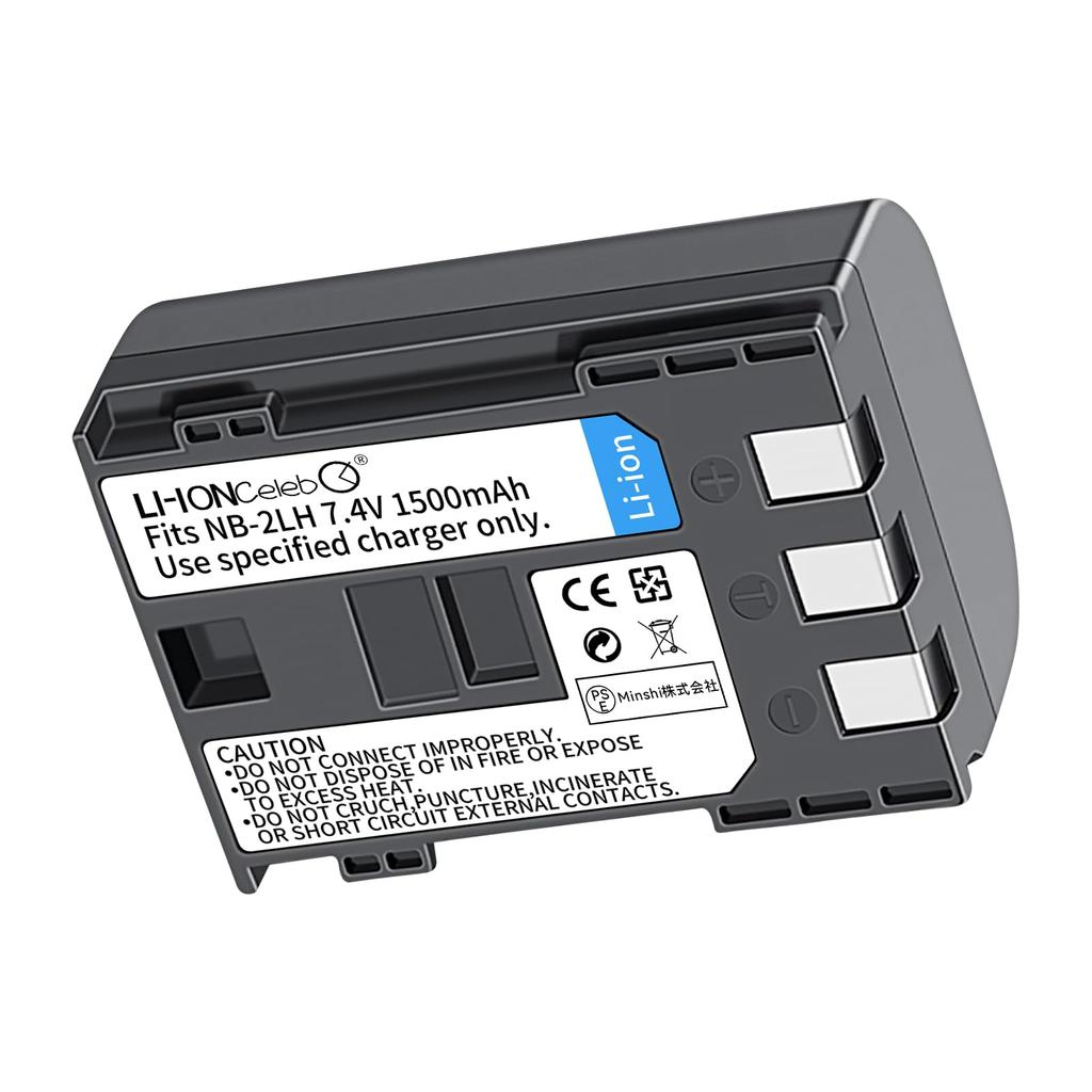 Celeb CANON Compatible Model Camera HG10 Compatible Large Capacity Replacement 1500mAh High Performance Camera Compatible Li-ion 7.4V