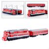Alloy Simulation Classical Train Set Transport Passenger Toy Presents Souvenir Ornament