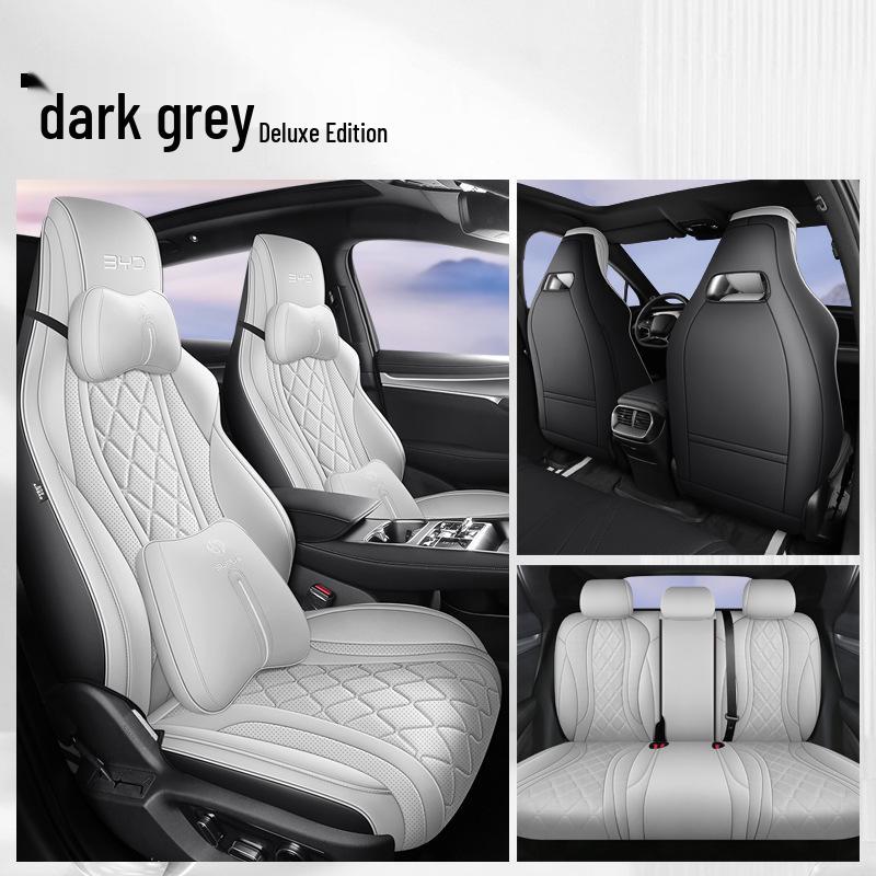 BYD Sea Lion Universal Car Seat Cushion - New Model, Full Leather, All-Season