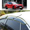 Для Honda Civic 10-го поколения Хэтчбек Стайлинг-наклейка на кузов автомобиля Пластиковые Дефлекторы окон (ветровики) Защита от дождя/солнца Вентиляционные элементы
