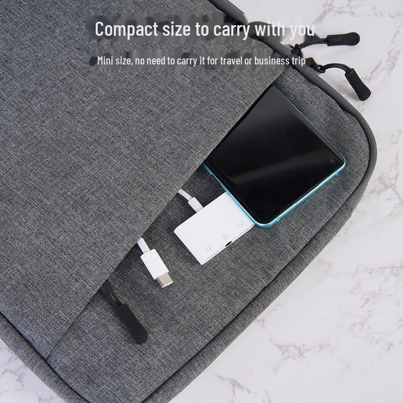 Type-C To 3.5mm Headphone Adapter with PD18W Fast Charging & Live Broadcast Support