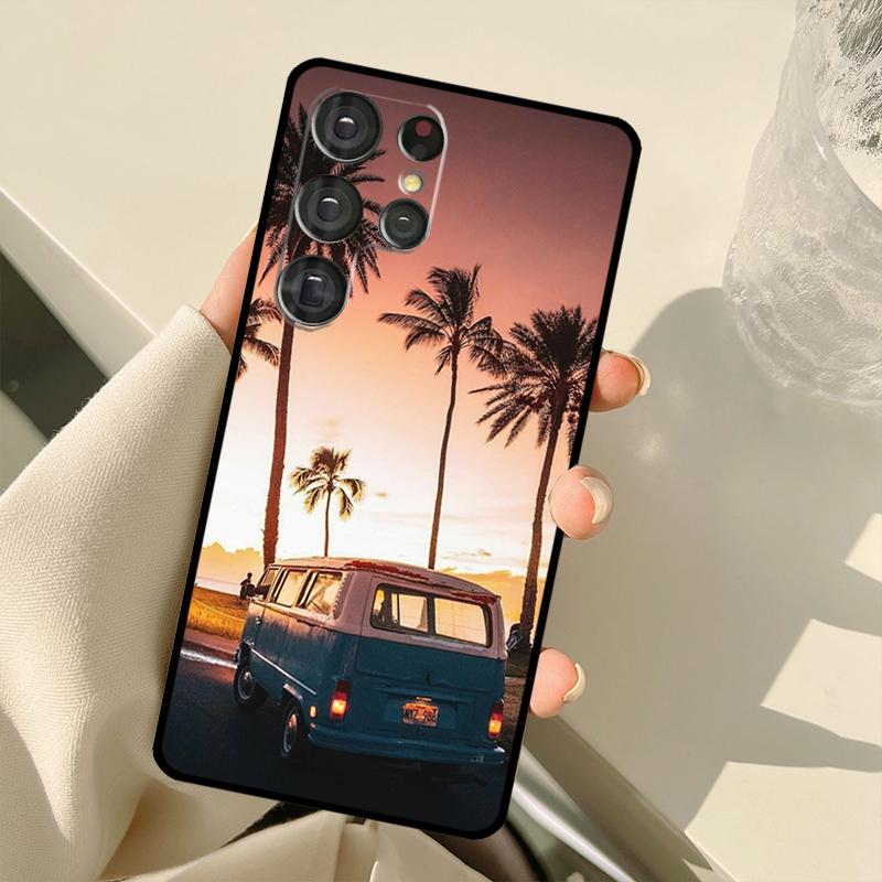 Чехол для телефона Combi Van Surf для Samsung Galaxy S22 Ultra S21 S20 FE S8 S9 S10 Note 10 Plus Note 20 Ultra