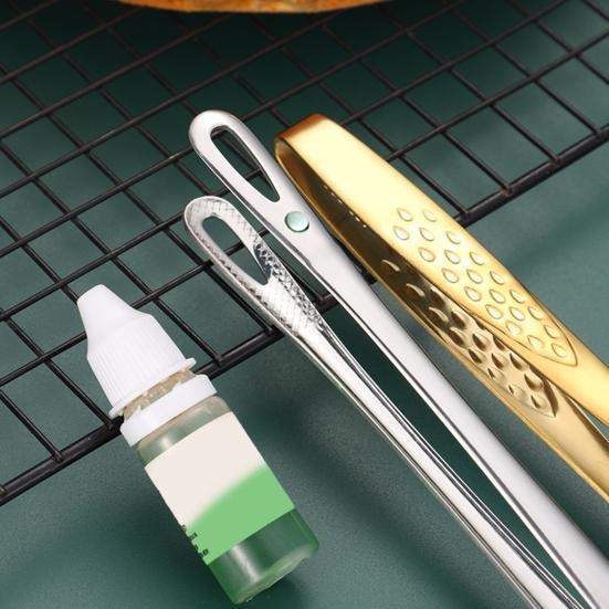 Щипцы для пищевых продуктов Зажим для пищевых продуктов Пищевой термостойкий, без запаха, антидеформированный, гладкий край, нержавеющая сталь, удобная ручка, противоскользящий