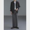 Korean-Style Loose Wide-Leg Men's Suit Pants - Trendy, Handsome, High-Grade Straight Trousers