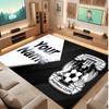 Coventry City Custom Crystal Velvet Rug, Personalized Name Text Print, Football Logo Soft Non‑Slip Floor Mat Home Decor Gift