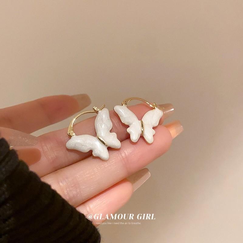 Серьги Love с геометрическим рисунком, простые серьги с цветами, модные серьги с темпераментом, элитные серьги, подарки