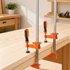 VEVOR Bar Clamps for Woodworking, 8-Pack, 91.4 cm Opening F Clamps, 272 kg Load Limit, with Plastic Pad and Self-Locking Design