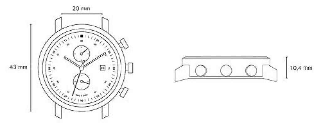 Посмотрите на снимок Shot Charles 43mm Walnut