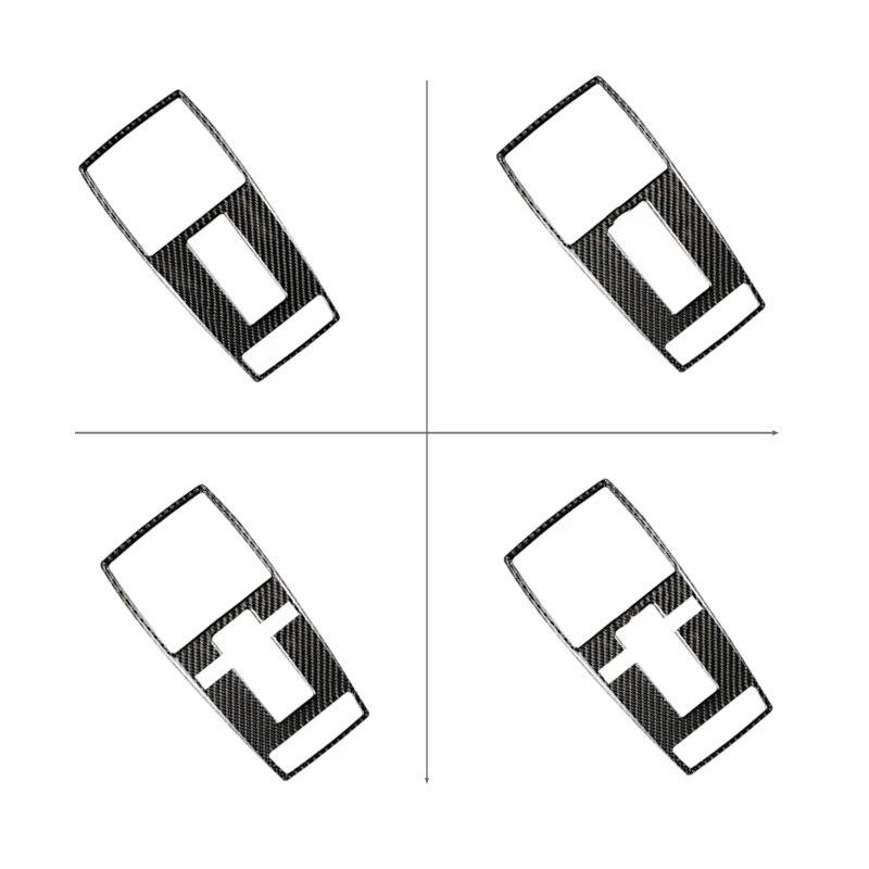 Настоящее углеродное волокно, интерьер автомобиля, передняя лампа для чтения, рамка, накладка для Mercedes Benz CE Class W204 W212 2010 2011 2012