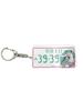 Daihatsu Hatsune Miku Collaboration Car Acrylic Keychain Piece Keychain Vocaloid Bag 80 X 60 X 10mm (One Version)