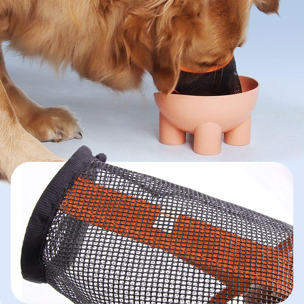 Adjustable Dog Mouth Masks Plastic Mesh Dog Face Mask For Small To Large Dogs