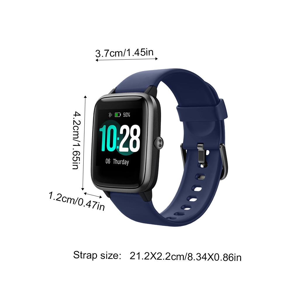 1.3 Inch Screen Screen Rainproof Smart Watch Running Sports Wristwatch Message Reminder Alarm Clock Wristband