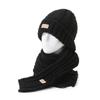 2Pcs Windproof Neck Guard Hat Set Korean Style Warm Scarf Fashion Knitted Hat Scarf  Winter Autumn