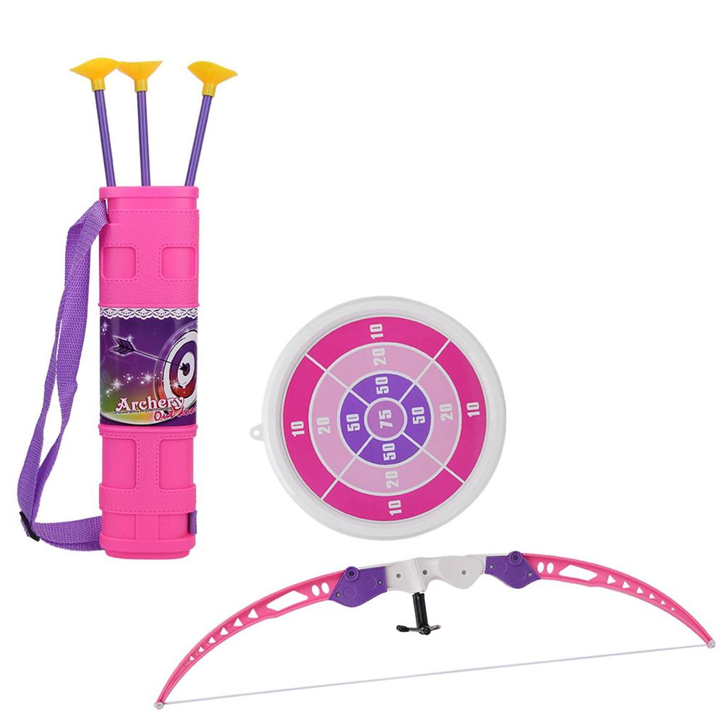 Детский лук для стрельбы из лука и присоска для стрельбы из лука, спортивный набор игрушек для стрельбы на открытом воздухе