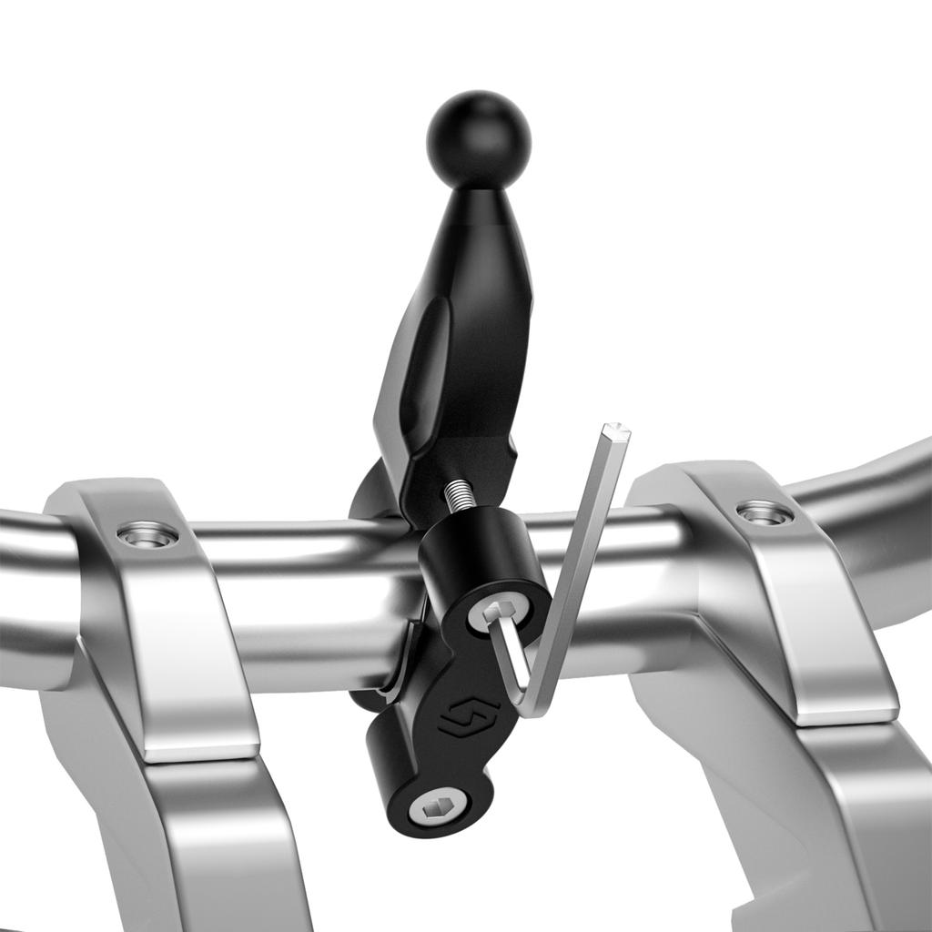 15W Phone Wireless Charge Bracket Extension Bracket Black A For Moto Scooter