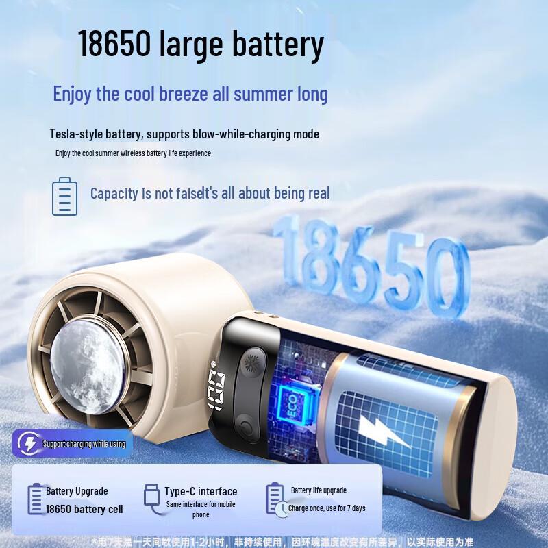Steke Semiconductor Cooling Portable Foldable Handheld Fan