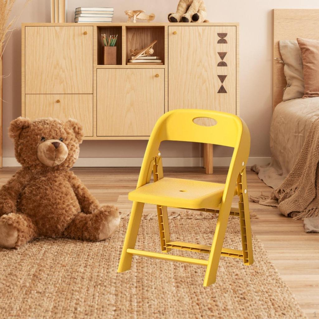 Детский стульчик для детей, детское сиденье для учебы, противоскользящее, легкое, складное, для школы, для дома, детского сада