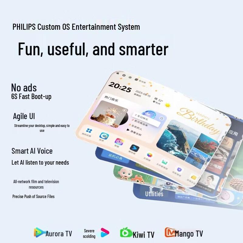 Philips NeoPix 545 Full HD Smart Home Projector (CN version)