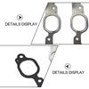for exhaust System Maintenance Manifold Gasket Replacement Part Engine for exhaust Manifold Gasket As Shown Direct Fitment